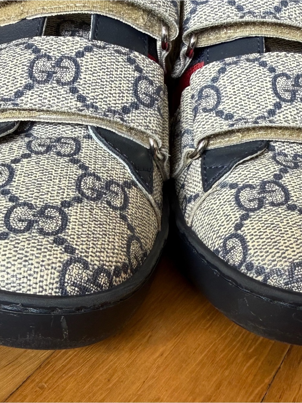 Gucci Teen Ace Sneakers GG Supreme size 34 IT - Picture 7 of 14
